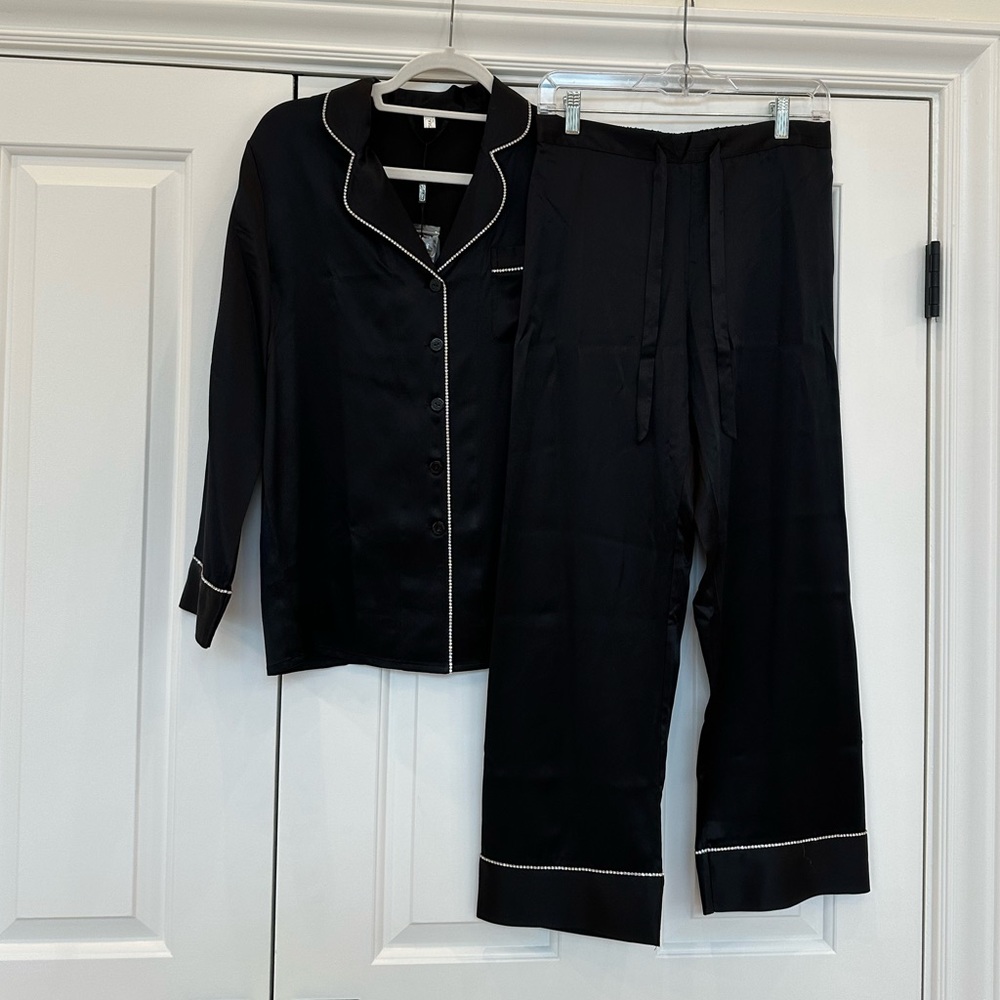 Lilysilk 100% Silk Pajamas with Crystals
